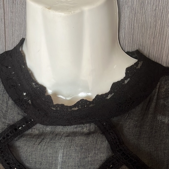 Free People Angel Lace Black Dress - Picture 7 of 15